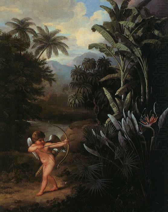 Philip Reinagle Cupid Inspiring the Plants with Love china oil painting image